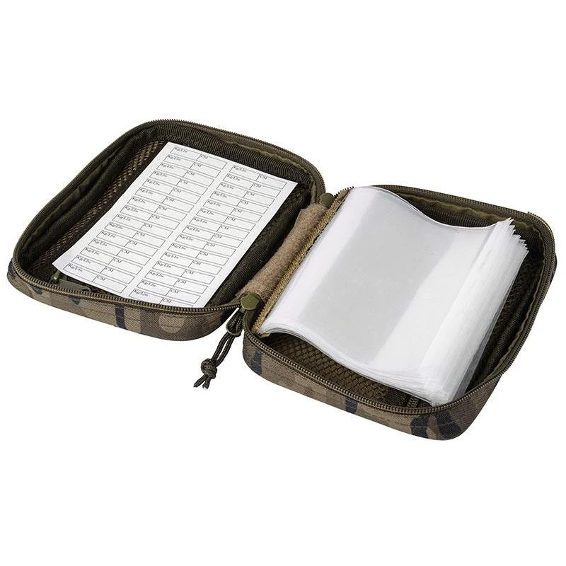 TROUSSE A ACCESSOIRES SPRO DOUBLE CAMOUFLAGE WIRE LEADER WALLET